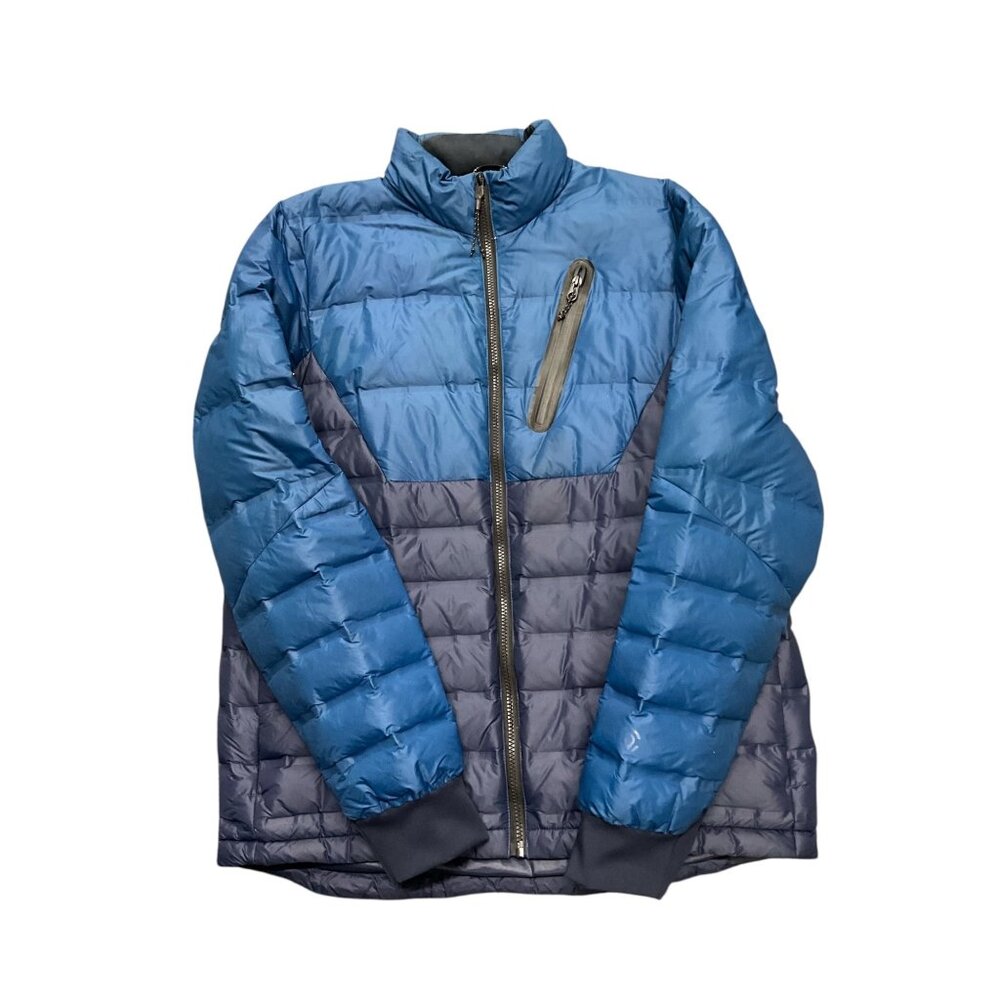 CHAMPION ,FULL ZIP JACKET FOR MENS SIZE M DARCK BLUE /LIGHT BLUE .